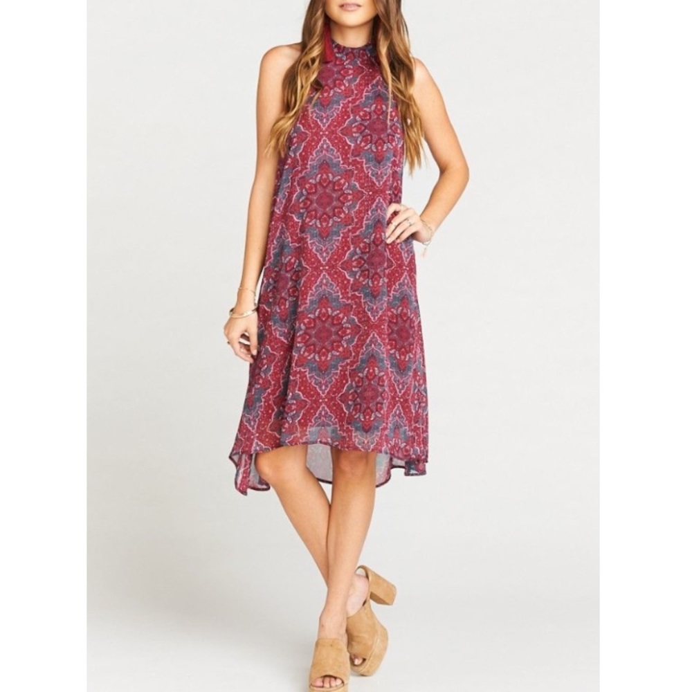 NWOT Show me your MuMu Verona v back dress